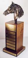 Pin Oak Pedestal Trophy