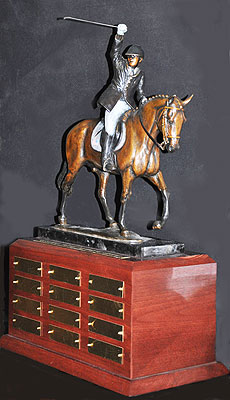 Jonathan Wentz Memorial Trophy Bronze Front