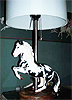 Levade Horse Custom Lamp